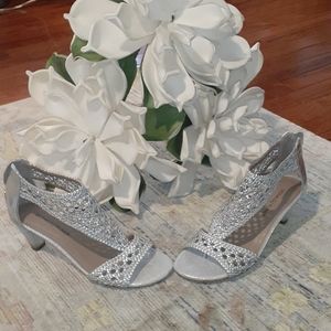 Donald J Pliner Verona Woven Metallic Sandals